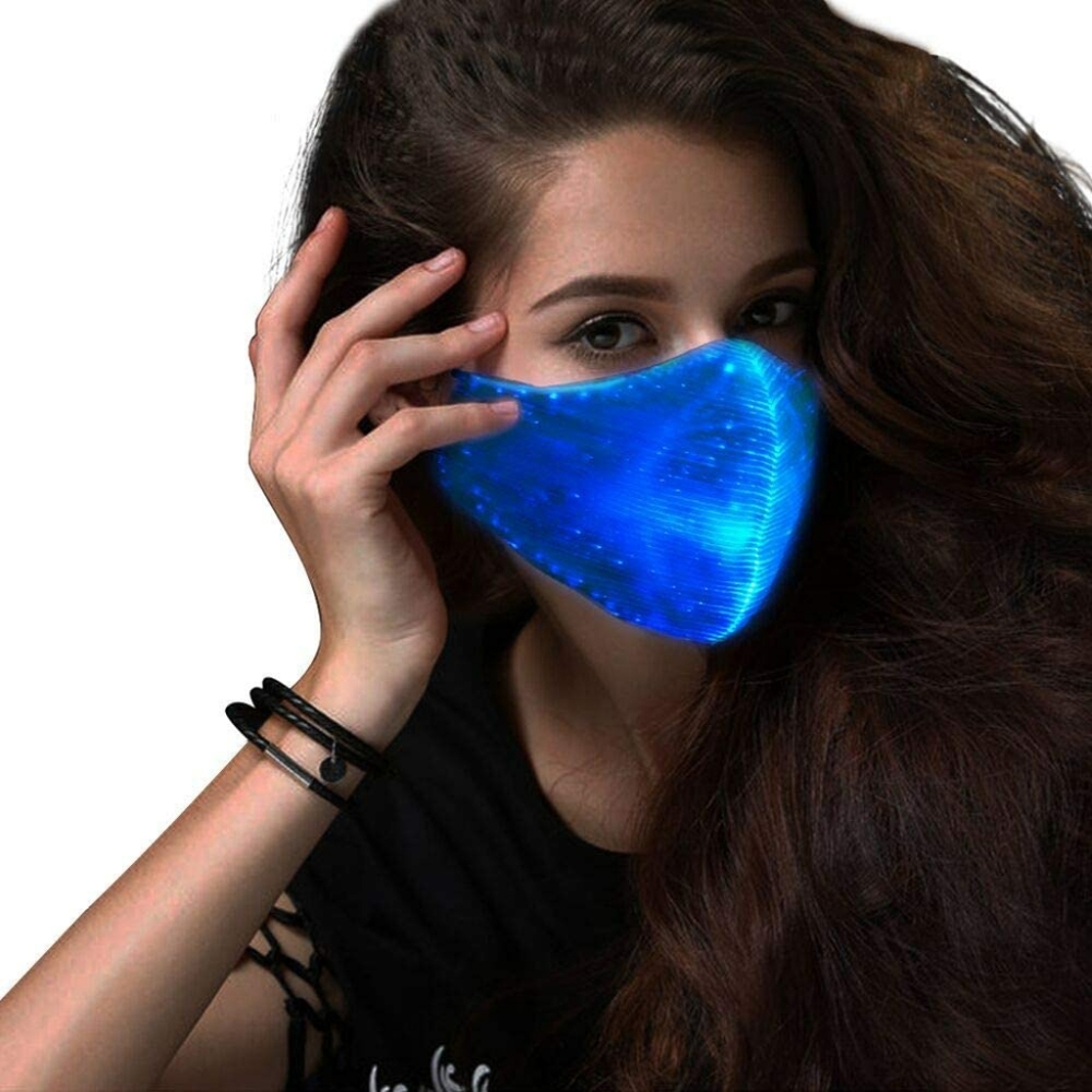 Led Light Up Glow Luminous Fashion Mask